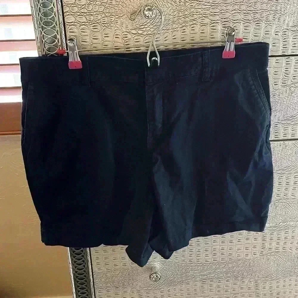 Lane Bryant black shorts size 14 elastic waist